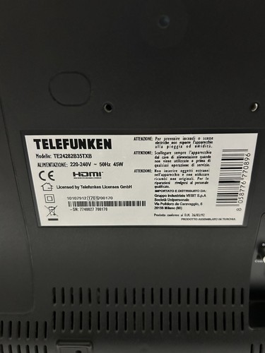 Televisore pollici - 24,